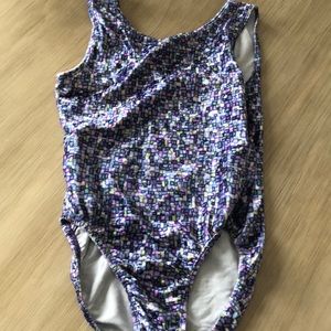 Leotard velour adult large